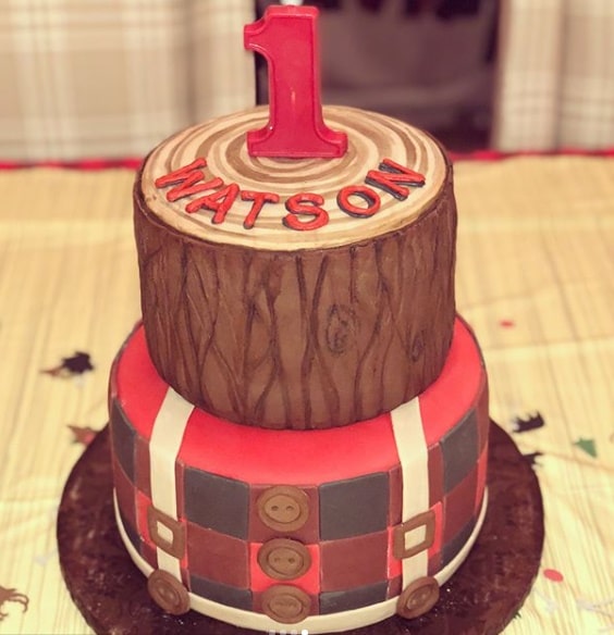 Watson Birthday cake picture.